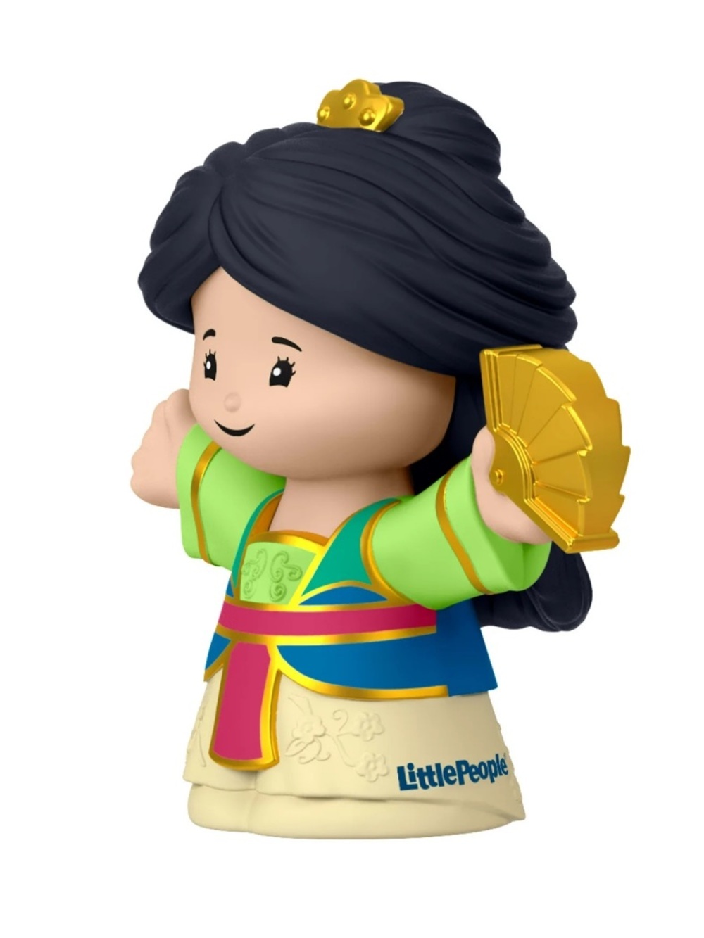 New Fisher-Price Little People Disney Princess Mulan Figure Chinese Warrior - Picture 4 of 7